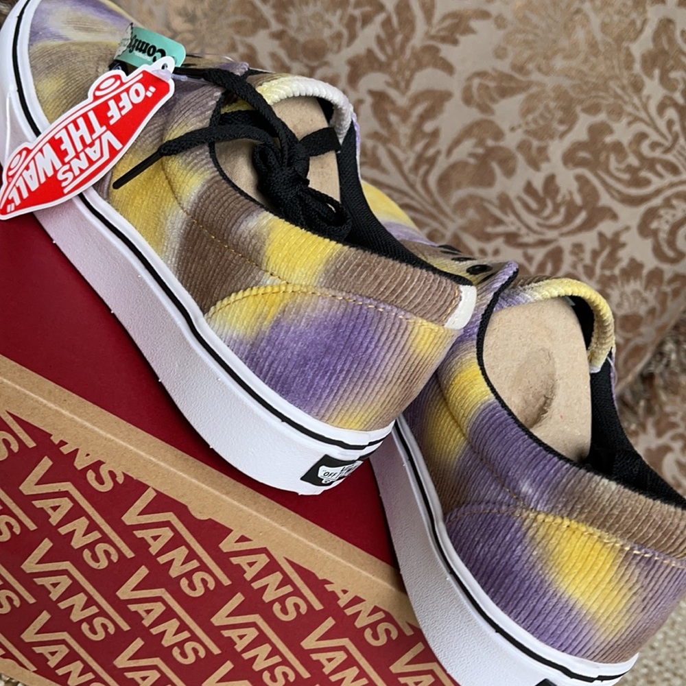 Vans Comfycush Era Blotched Multi/Purple Velvet WM - Picture 15 of 16